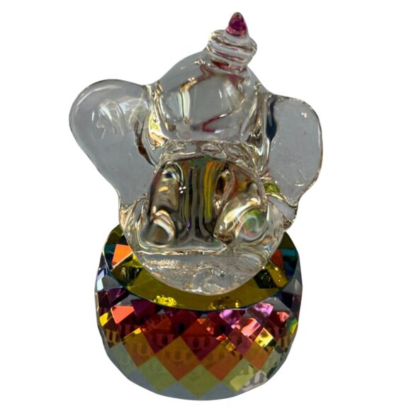 Arribas Brothers Disney Dumbo Figurine Multicolor Crystal Collectible w/Box 3" - Picture 5 of 9